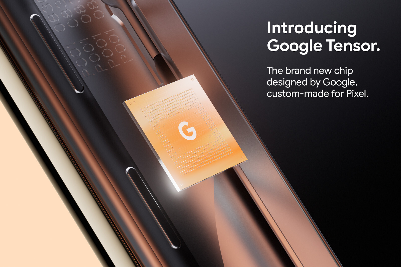 The Google Tensor chip is Google's proprietary chip that powers the Pixel 6 - Google Pixel 6 vs Pixel 5a: main differences