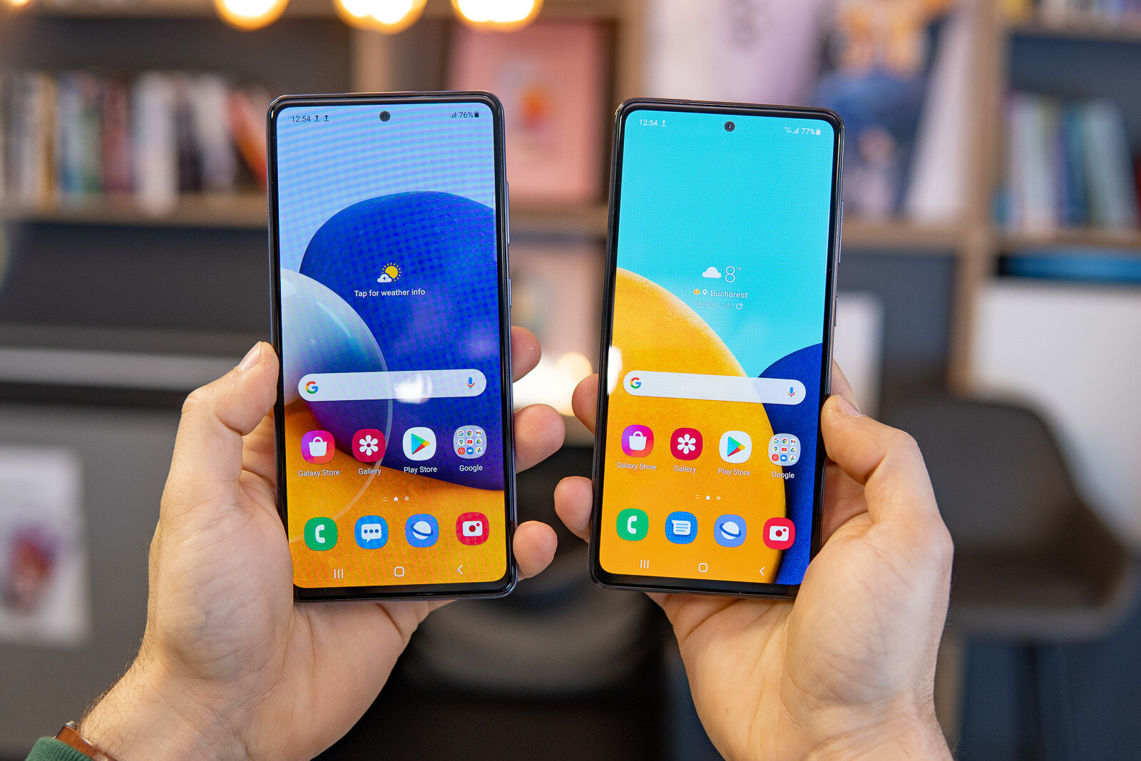 Samsung Galaxy A72 vs Galaxy A52 5G