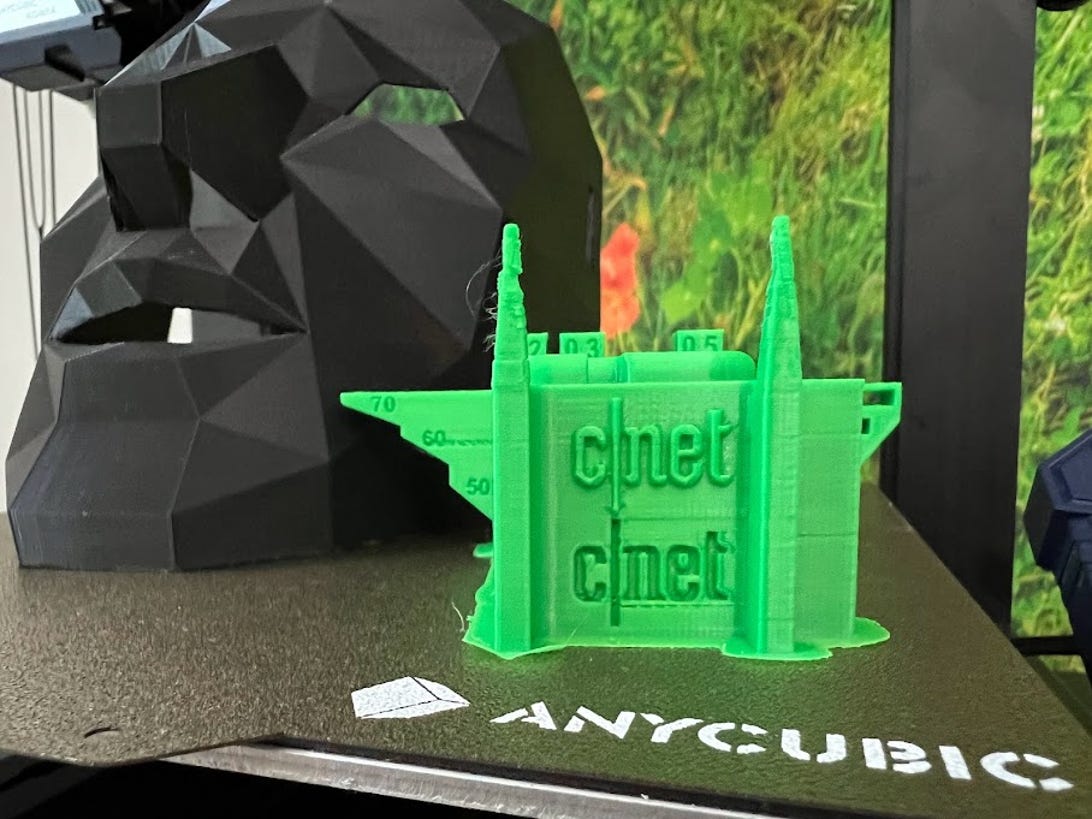 Anycubic Kobra old cnet logo print