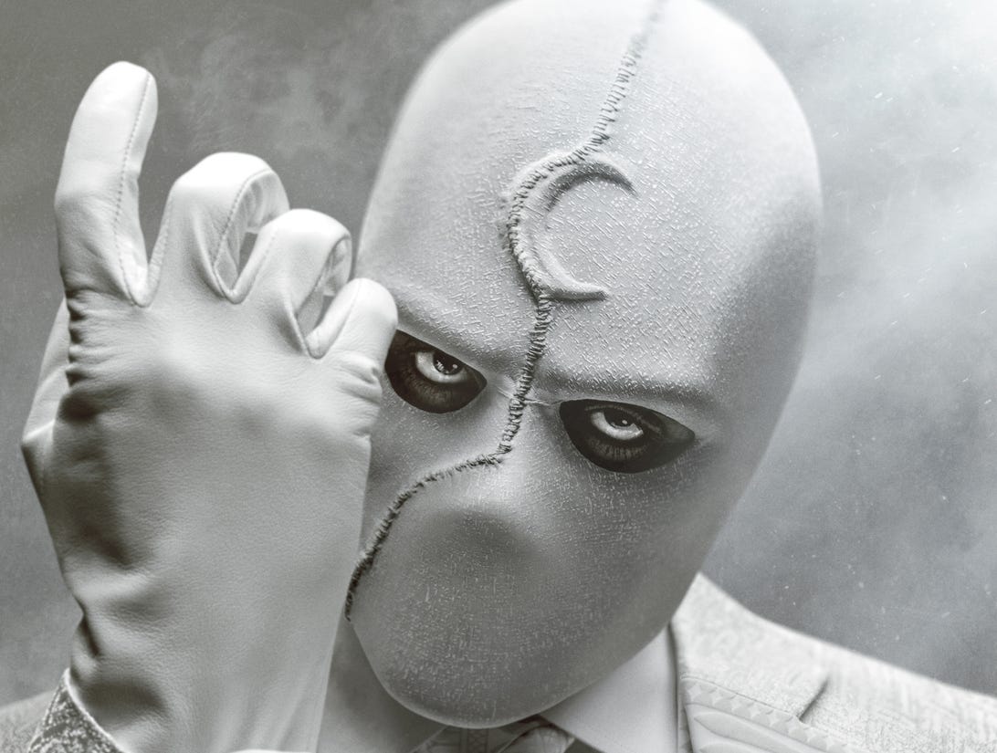 Oscar Isaac in Moon Knight on Disney Plus