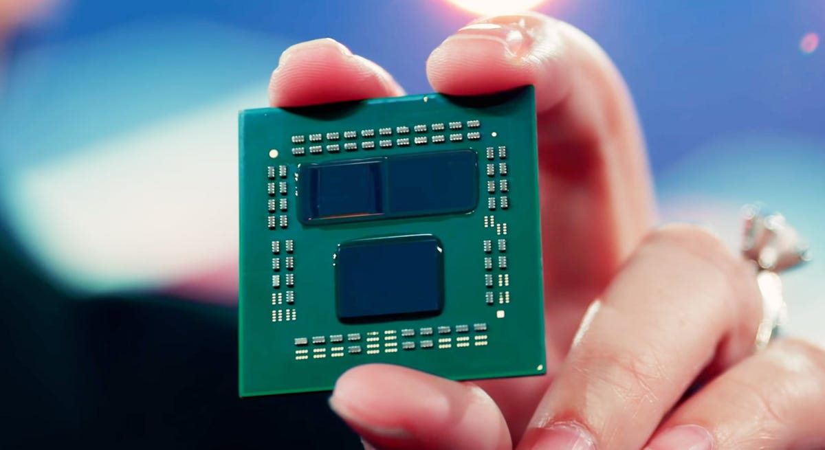 AMD Ryzen chip with 3D V-Cache