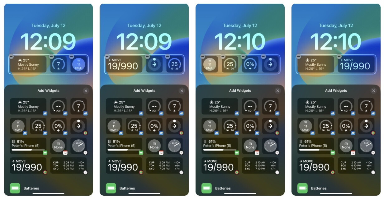 iOS 16 brings customizable lock screens and lock screen widgets - Apple iPhone 14 Plus preview: Bigger, but still notched
