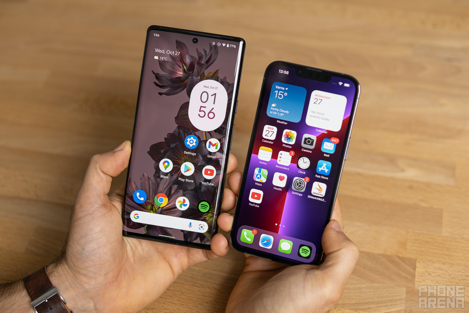 Google Pixel 6 Pro vs iPhone 13 Pro: Battle of the pros
