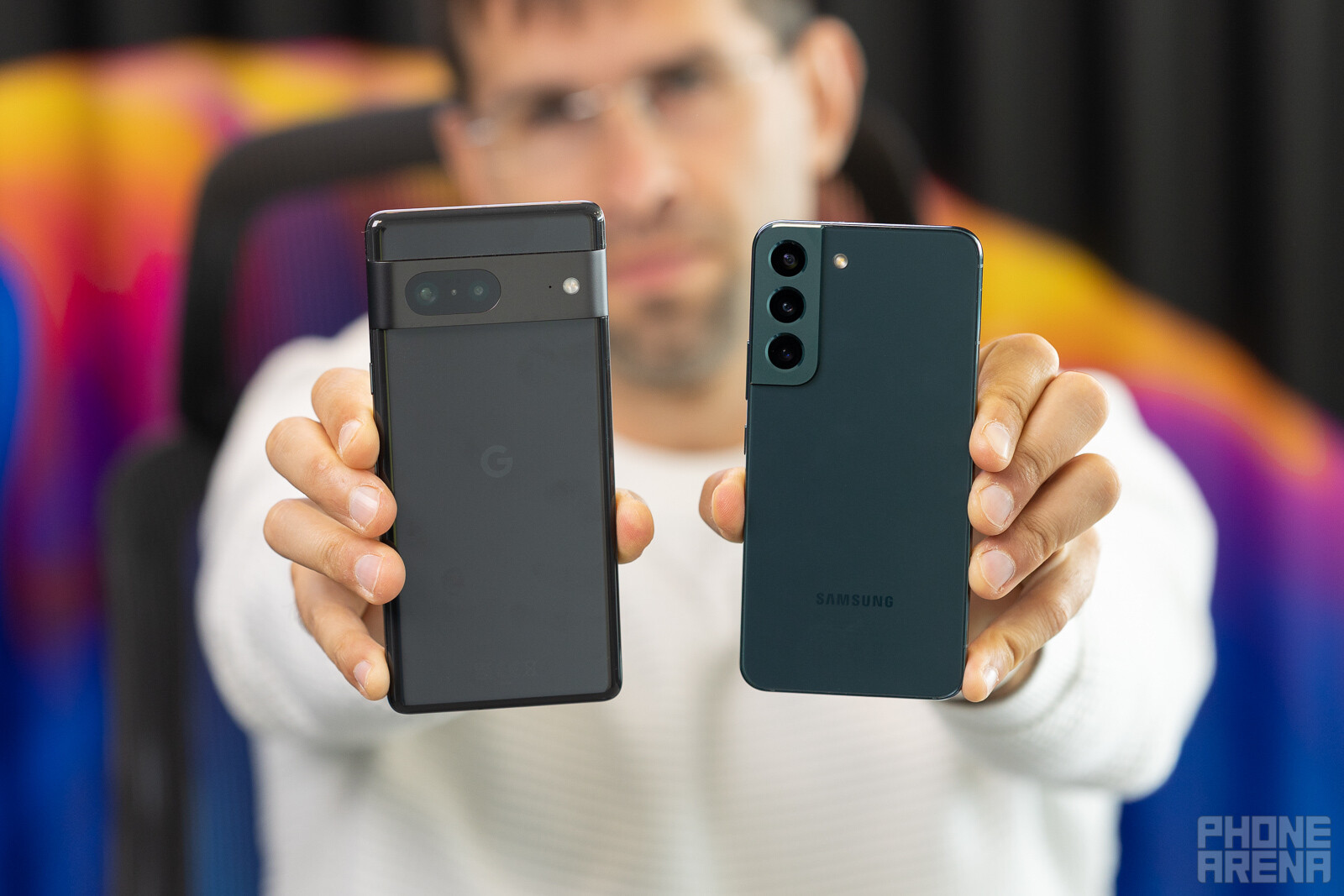 Google Pixel 7 vs Samsung Galaxy S22